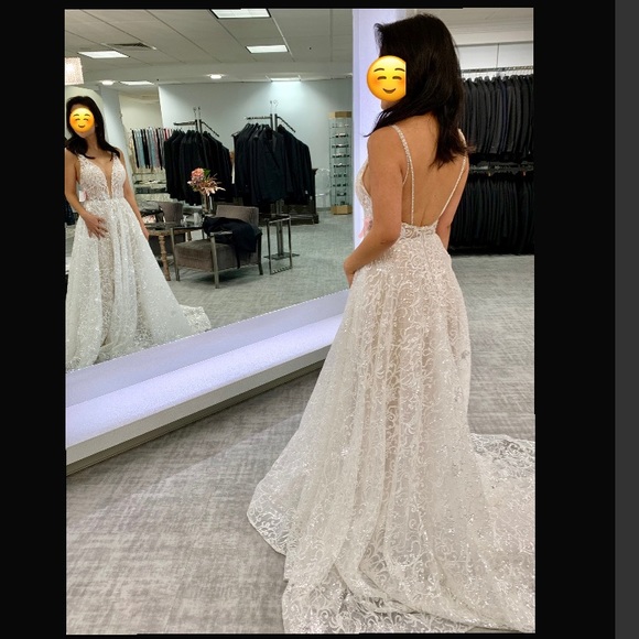 Sparkly Wedding Dress - Picture 1 of 5